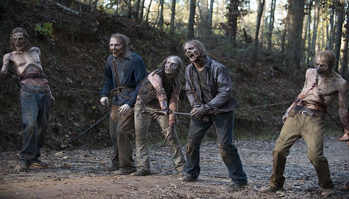 Walkers - The Walking Dead _ Season 6, Episode 16 - Photo Credit: Gene Page/AMC