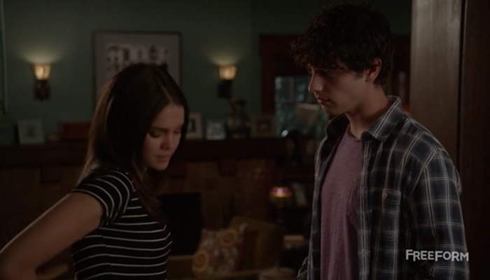 callie and brandon - the fosters 4x08