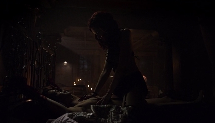 Van Helsing - 1x04 - Rebecca copula com humano