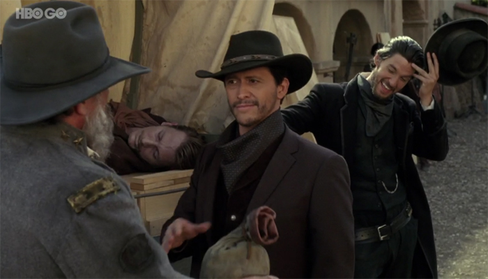 El Lazo e Logan - episódio 5 de Westworld